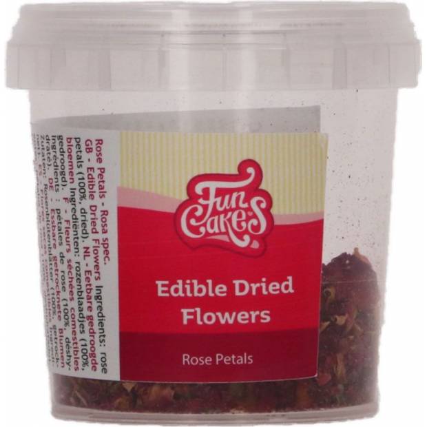 Getrocknete essbare Blüten 5 g Rosenblütenblätter