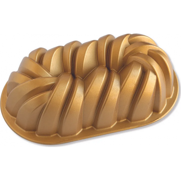 NW Sandwichform 75 Jahre verflochten 6 Becher Gold