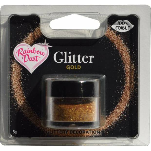 Essbarer Glitter Gold, 5g