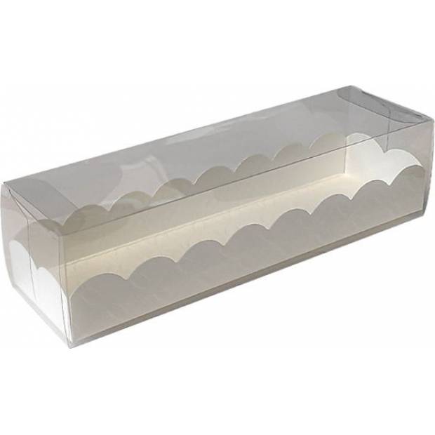 Schachtel für Makronen19x5cm 10Stück Dekor