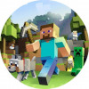Minecraft Steve essbares Papier 19,5cm