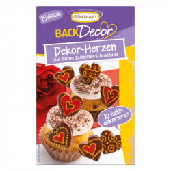 Schokoladenherz-Dekoration, 15 Stk.