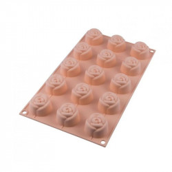 Silikonform kleine Rosen