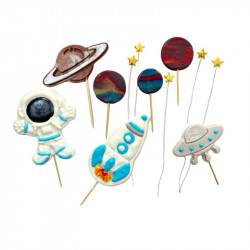 Zuckerfigurchen Spießstern Weltraum