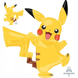 Folienballon Pikachu, 139 cm