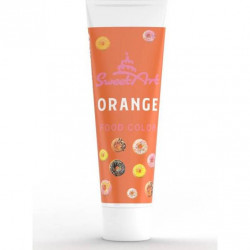 SweetArt Gel-Farbtube Orange (30 g)
