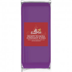 SweetArt Überzugs- und Modellierpaste Vanille Violett (1 kg)