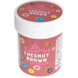SweetArt Gel-Farbe Chestnust Brown (30 g)