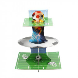 Papierständer für Muffins und Mützenkuchen Fußball