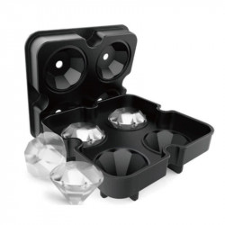 Silikonform für Eisdiamanten