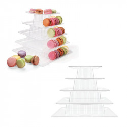 Waffelständer, eckig, 22,5 cm