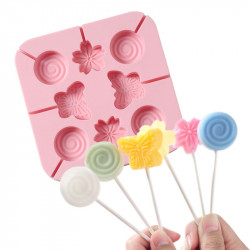 Silikonform für Lutscher