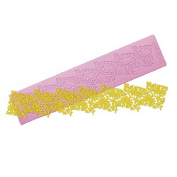 Silikonform für essbare Spitze