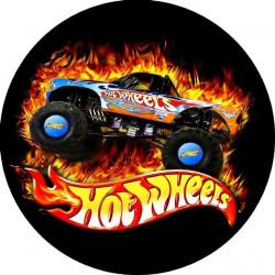 Hot Wheels essbares Papier 19,5cm