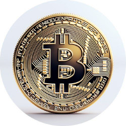 Essbares Papier Bitcoin 19,5cm