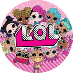 Essbares Papier lol Überraschung 19,5cm