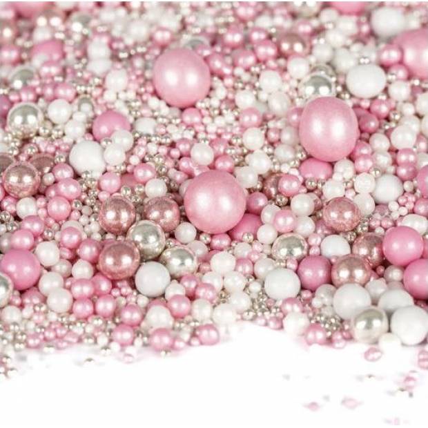 Zuckerdekoration 90g Saatperlen Mix Zucker/Schokolade