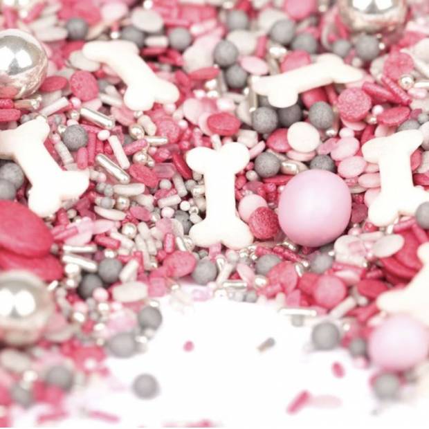 Zuckerdekoration 90g Konfetti und Würfel