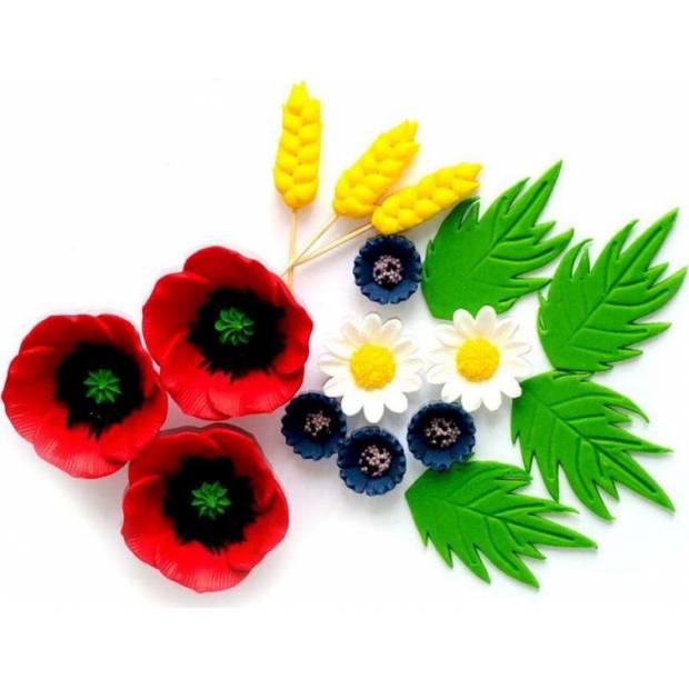 Zuckerstückchen Wiesenblumen