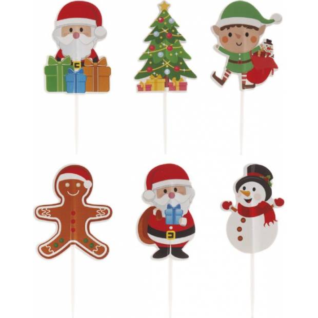 Weihnachtskuchendekoration, 30 Stück