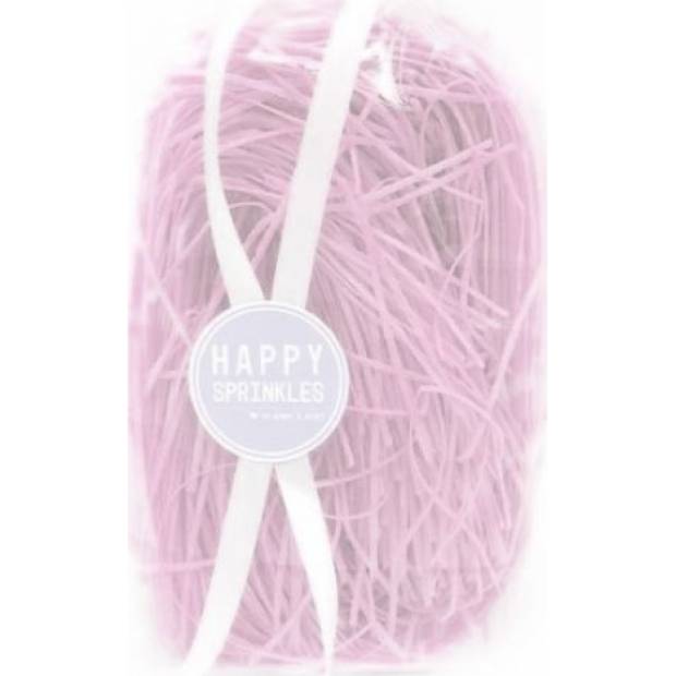 Dekoration essbares rosa Gras 50g