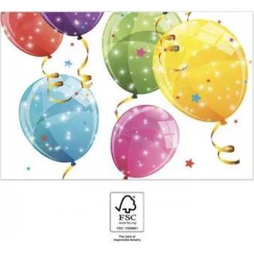 Tischdecke Luftballons 120 x 180cm