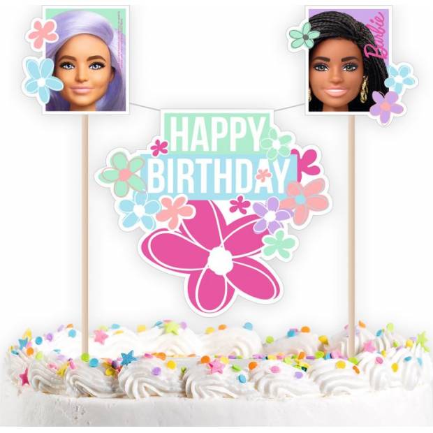 Barbie-Tortenaufsatz