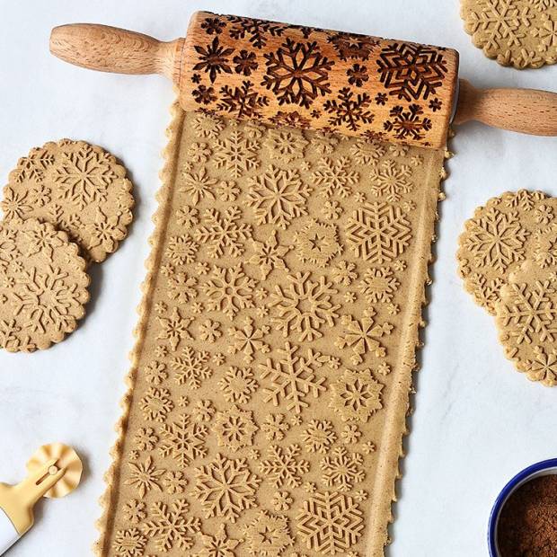 Prägewalze für Teigflocken