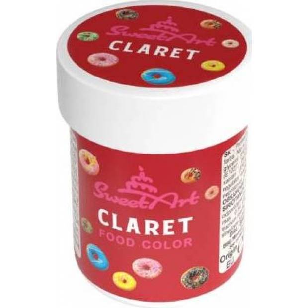 SweetArt Claret Gel-Farbe (30 g)