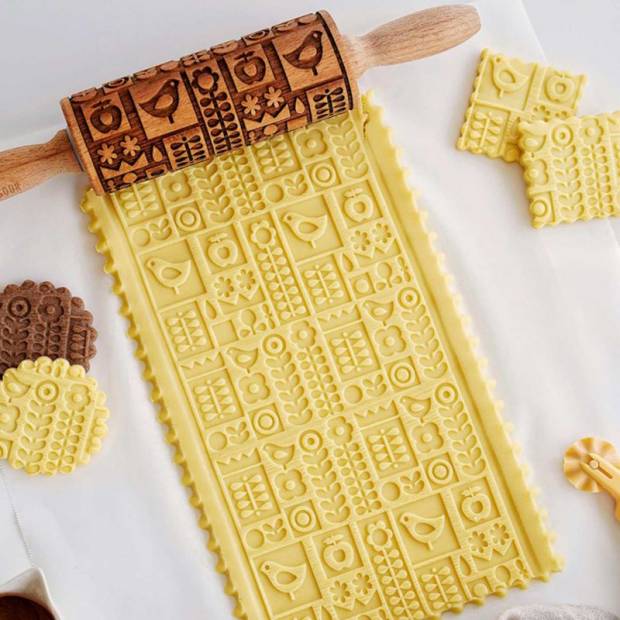 Geprägter Teigroller