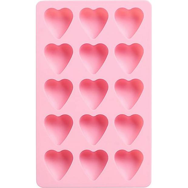 Silikonform für Bonbonherzen