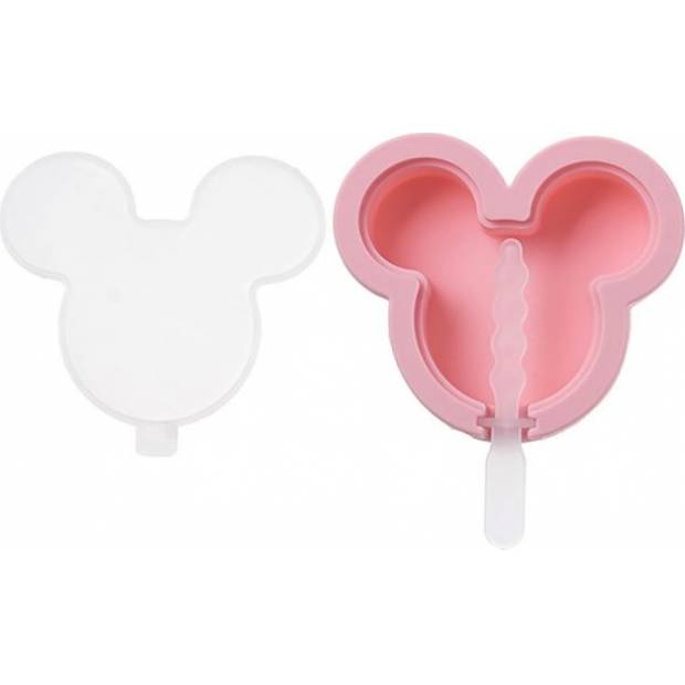 Silikonform für Eis am Stiel Mickey
