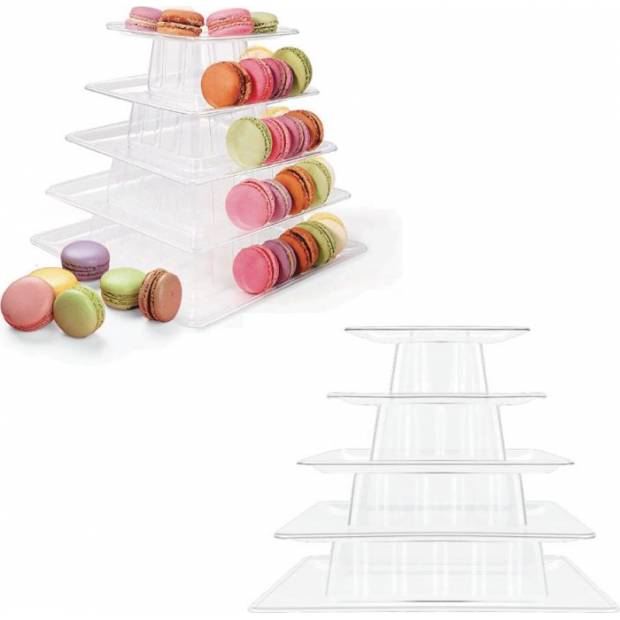 Waffelständer, eckig, 22,5 cm