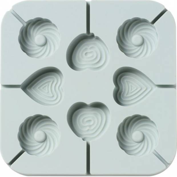 Silikon Lollipop Form Spirale