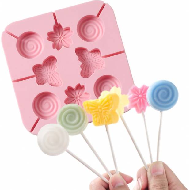 Silikonform für Lutscher