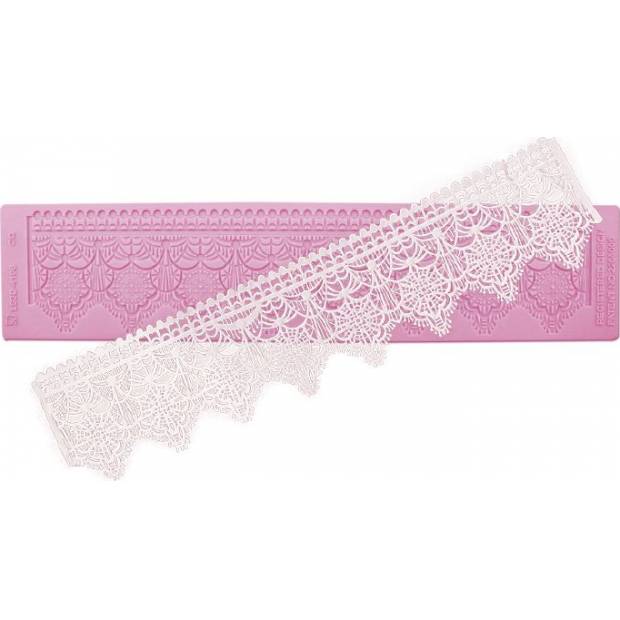 Silikonform für essbare Spitze