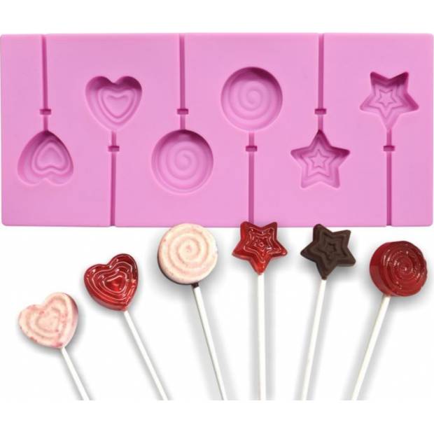 Silikonform für Lutscher