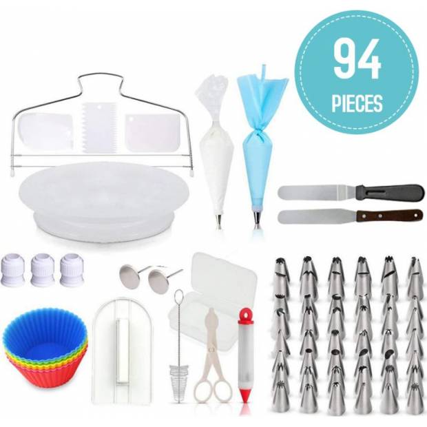 Tortendekorations-Set 94 Stücke