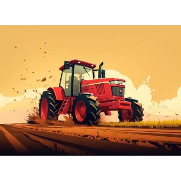 Essbares Traktorpapier A4