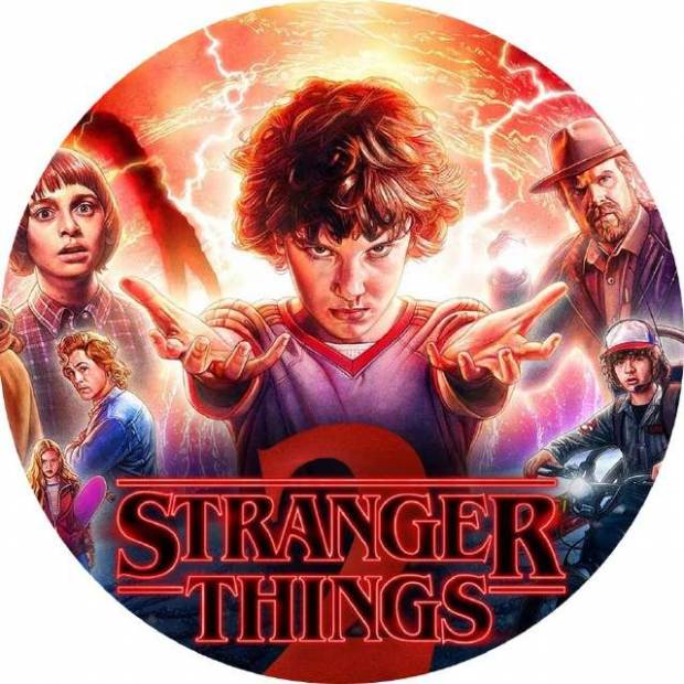 Essbares Papier Stranger Things 19,5cm