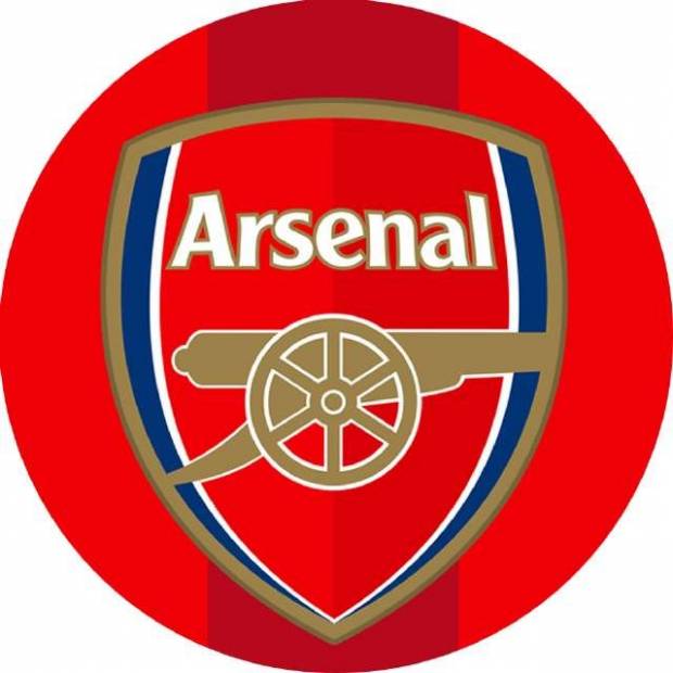Arsenal essbares Papier 19,5cm