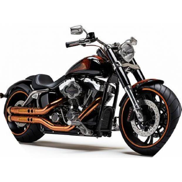 Essbares Papier-Motorrad 19,5cm