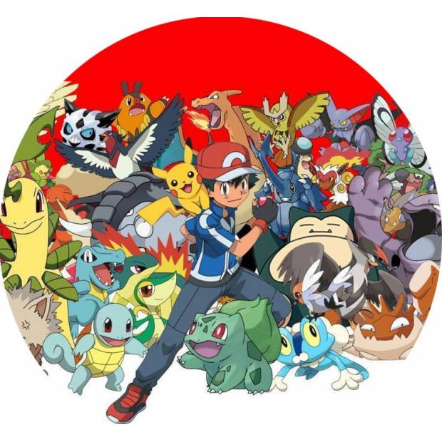 Pokemon essbares Papier 19,5cm