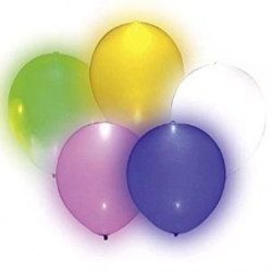 Latex-LED-Ballons, 5 Stück