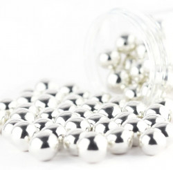 XL Silber-Chrisp-Perlen 130g