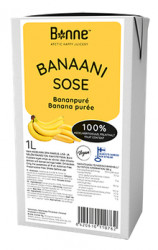 Fruchtpüree 100% Banane 1l
