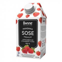 Fruchtpüree 100% Erdbeeren 0,5l