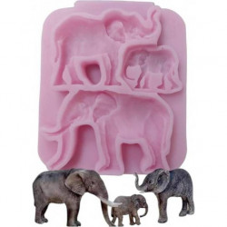 Cesil Silikonform Elefanten
