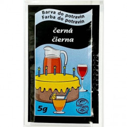 Lebensmittelfarbpulver (5 g) Schwarz