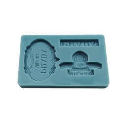 Silikonform prada 10x7cm